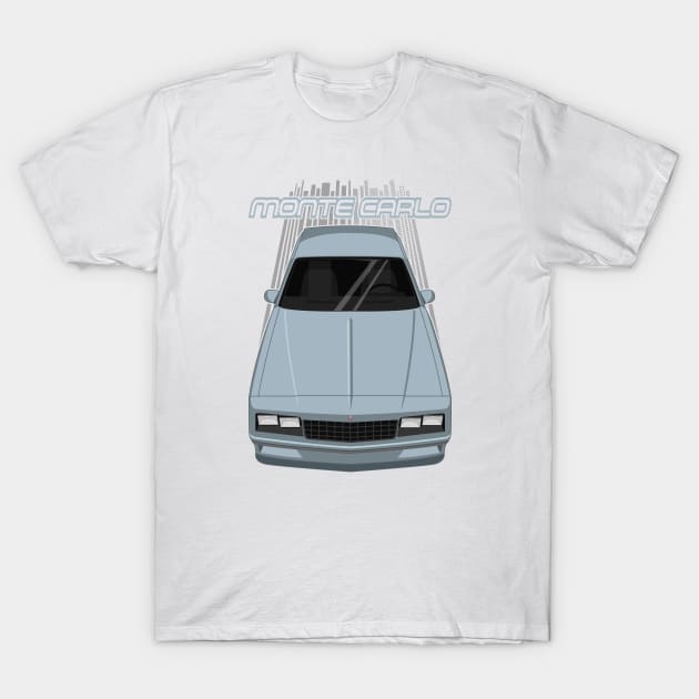 Chevrolet Monte Carlo 1984 - 1989 - light blue T-Shirt by V8social